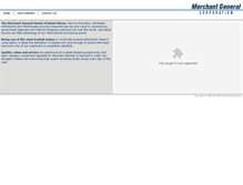 Tablet Screenshot of merchant-general.com